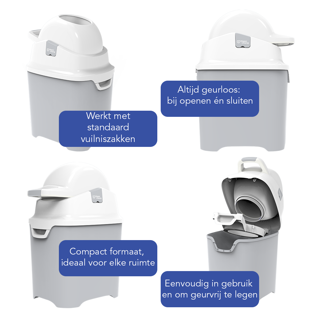 DiaperChamp ONE Standard - Silver