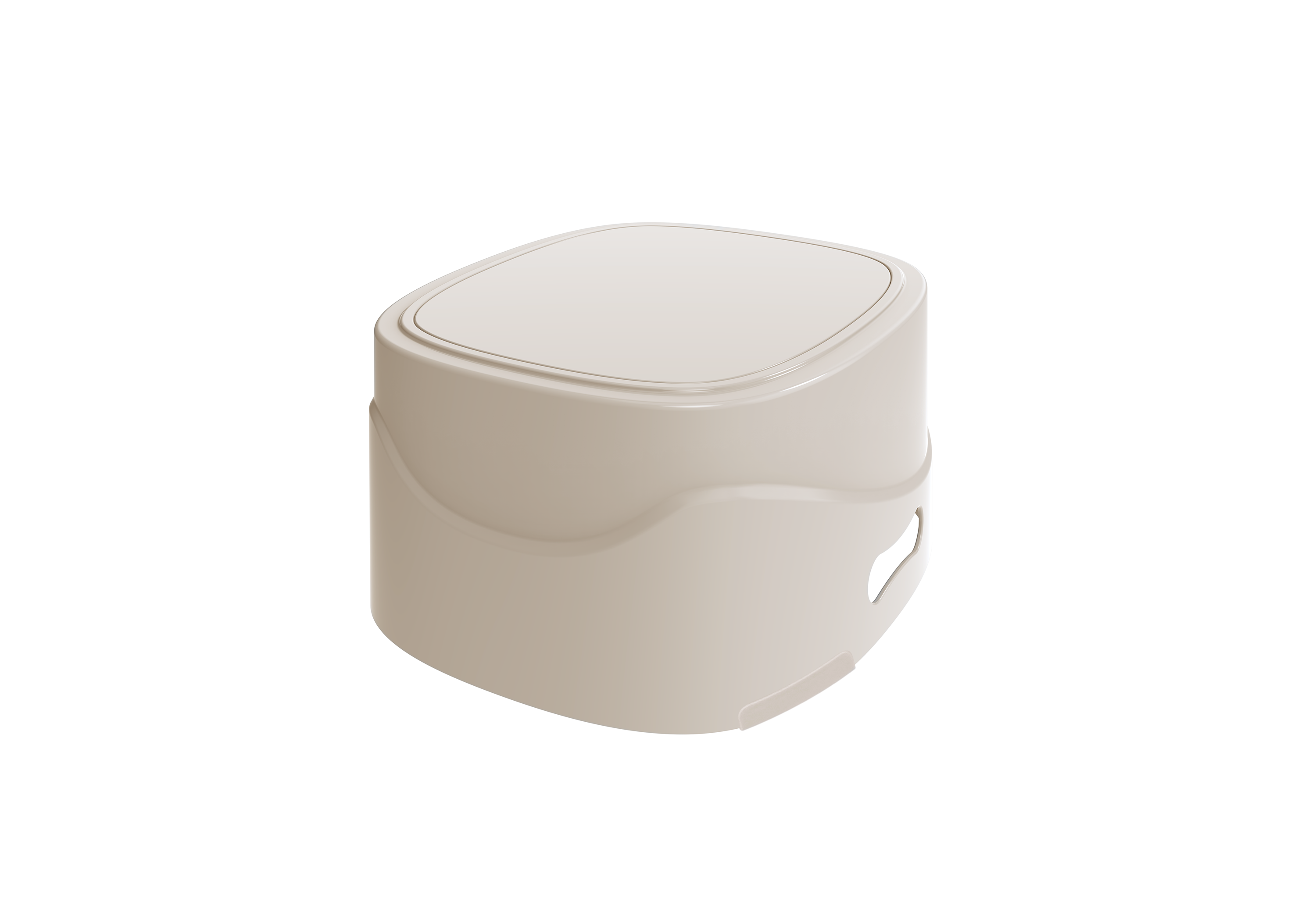 DiaperChamp 3-in-1 Potty - Clay