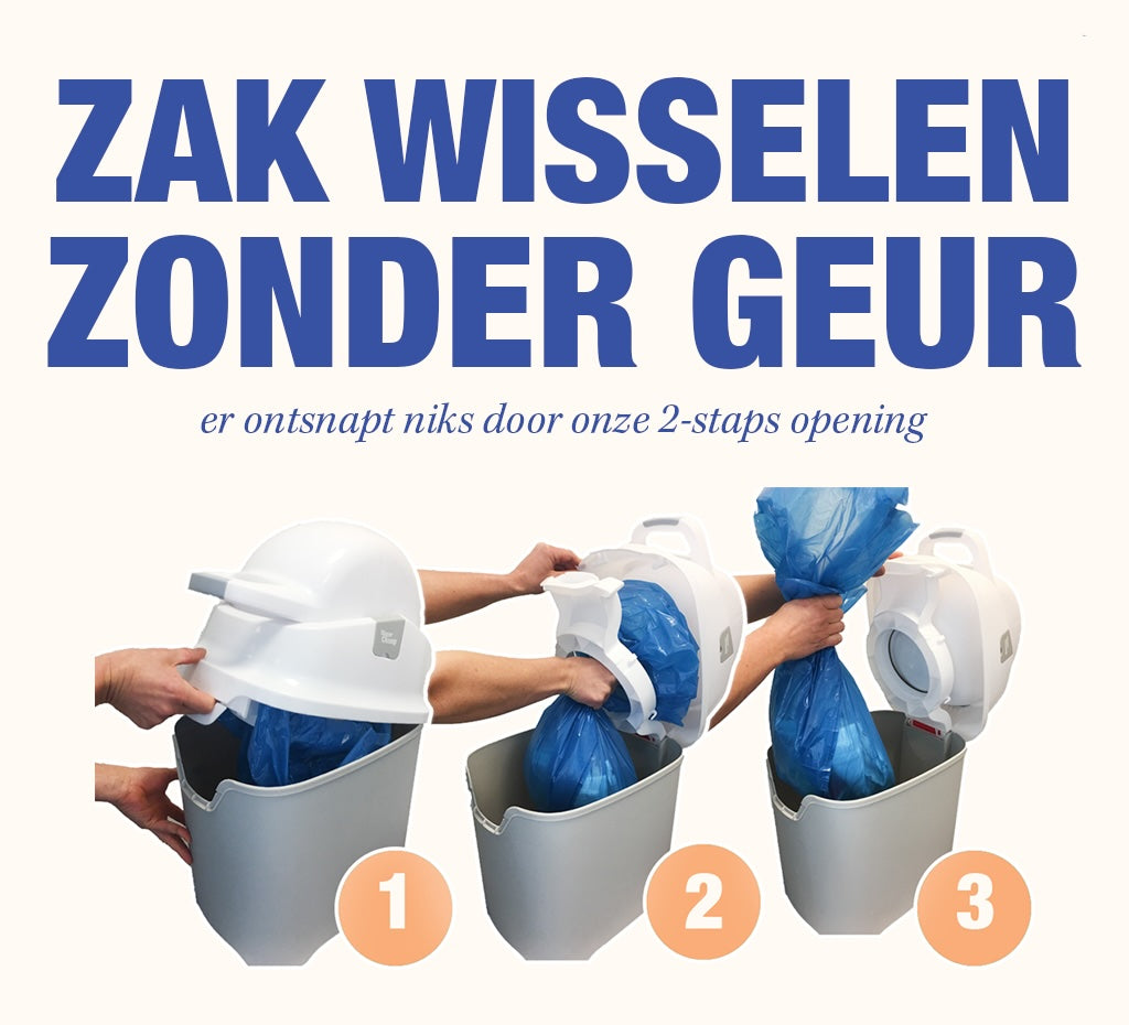 DiaperChamp ONE Handsfree Standard - Clay Sand