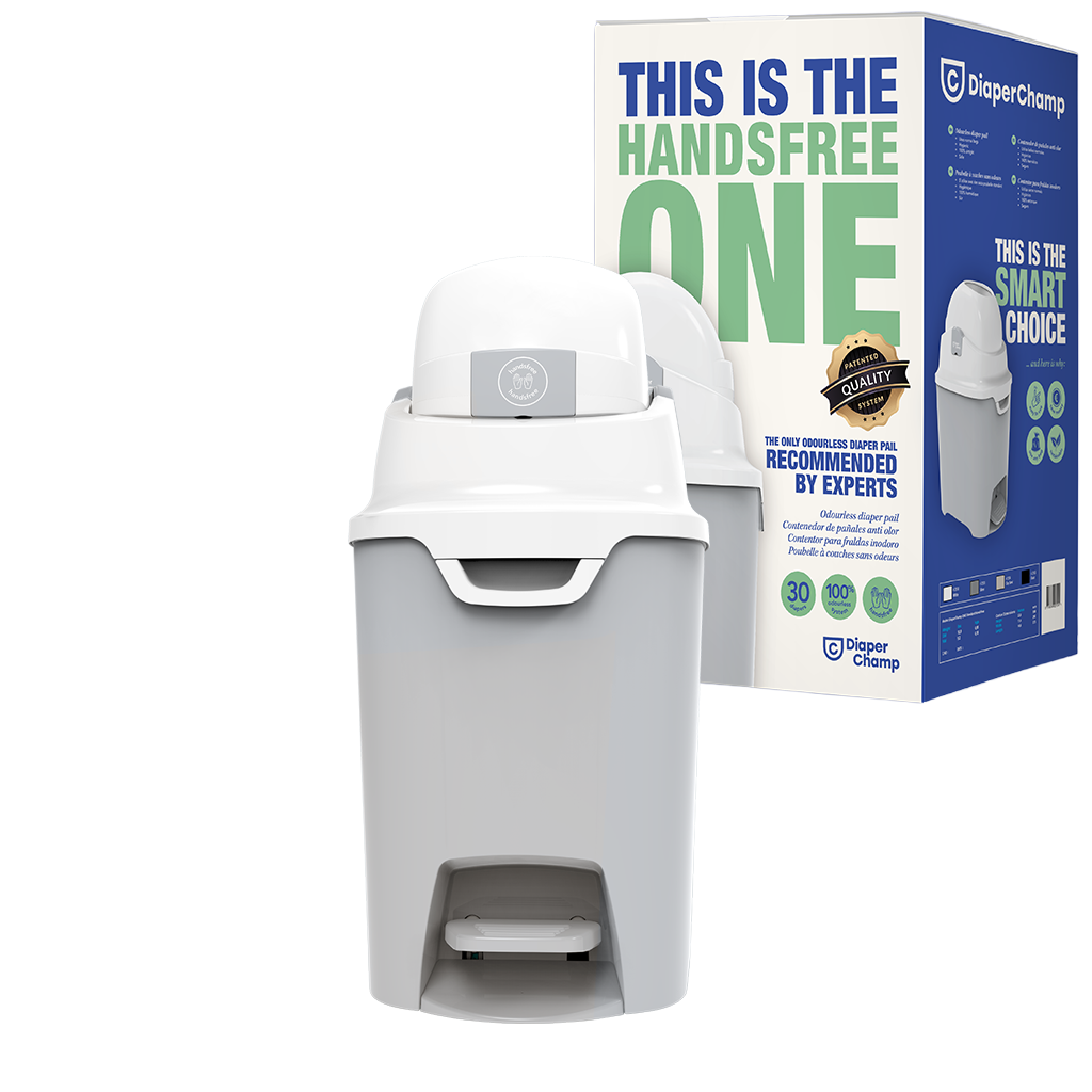 DiaperChamp ONE Handsfree Standard - Silver