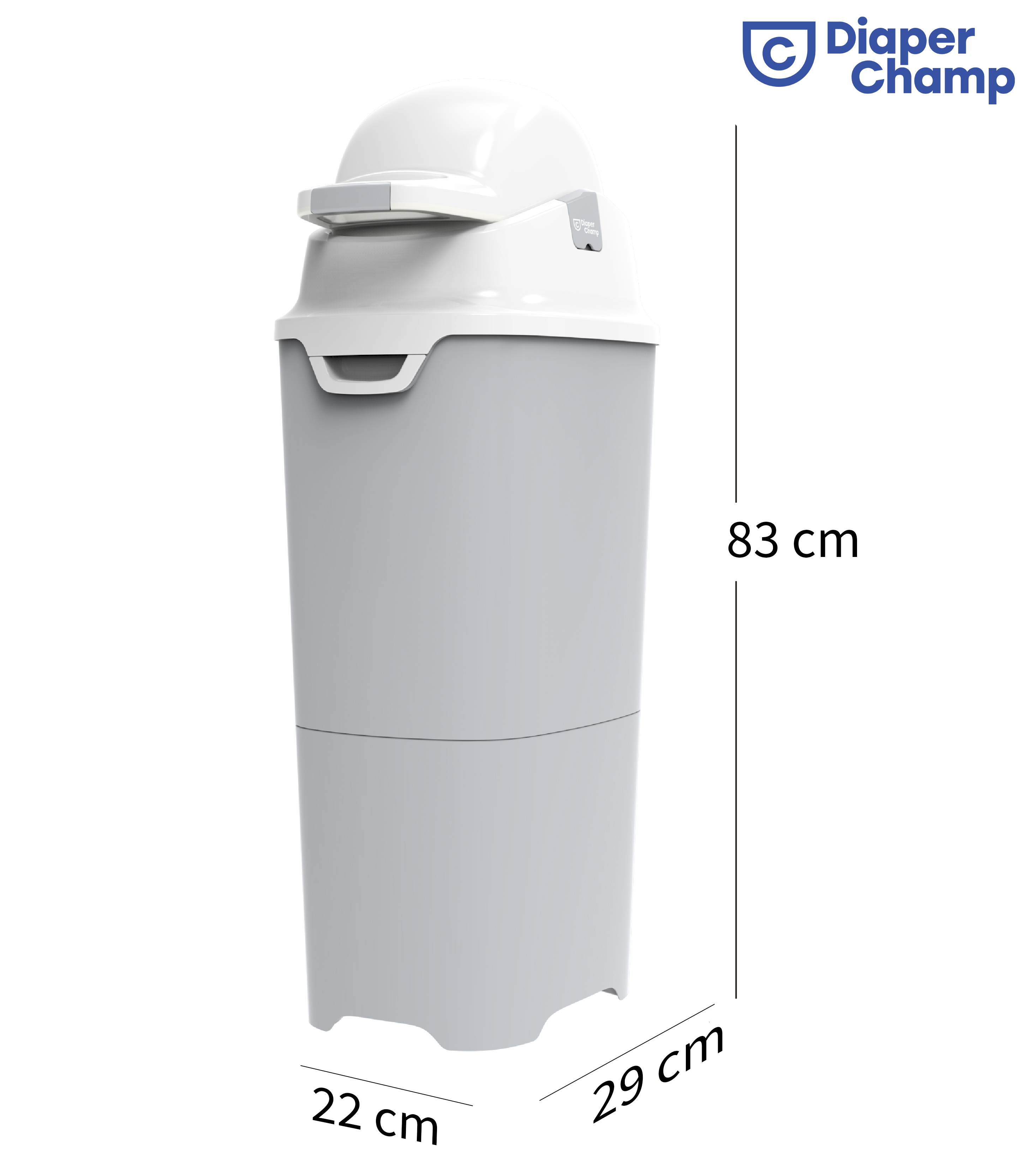 DiaperChamp ONE Maxi - Silver