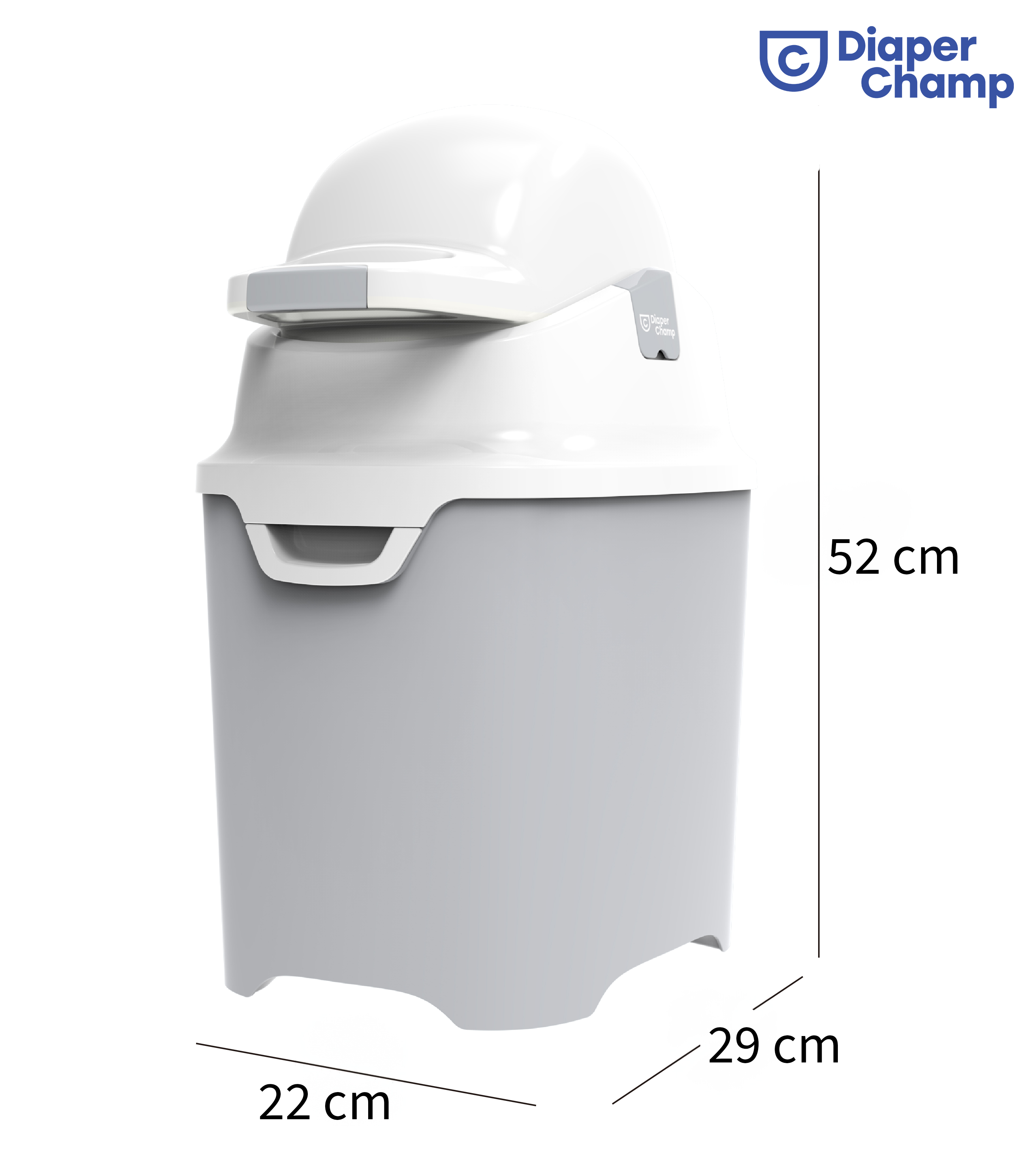 DiaperChamp ONE Standard - Silver