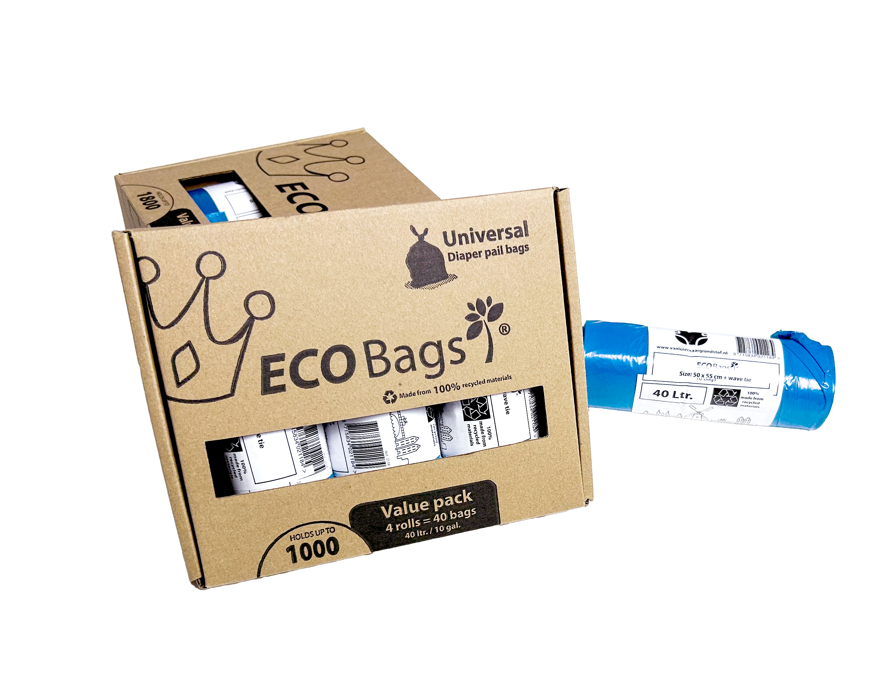 Valuepack 4 x 40L Ecobags