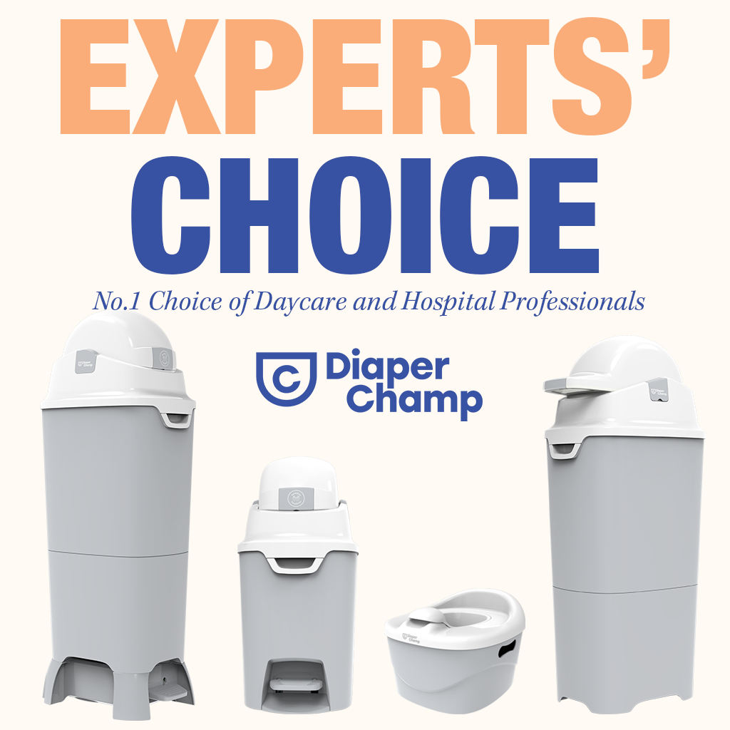 DiaperChamp ONE Maxi Handsfree - Silver