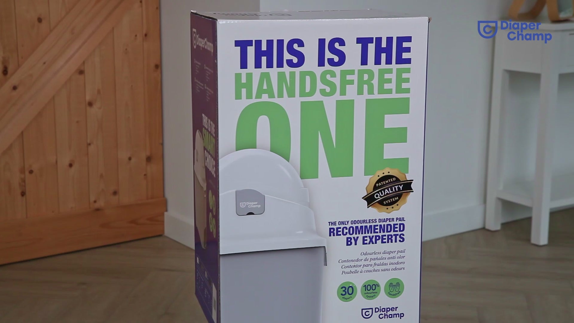 DiaperChamp ONE Handsfree - Clay Sand