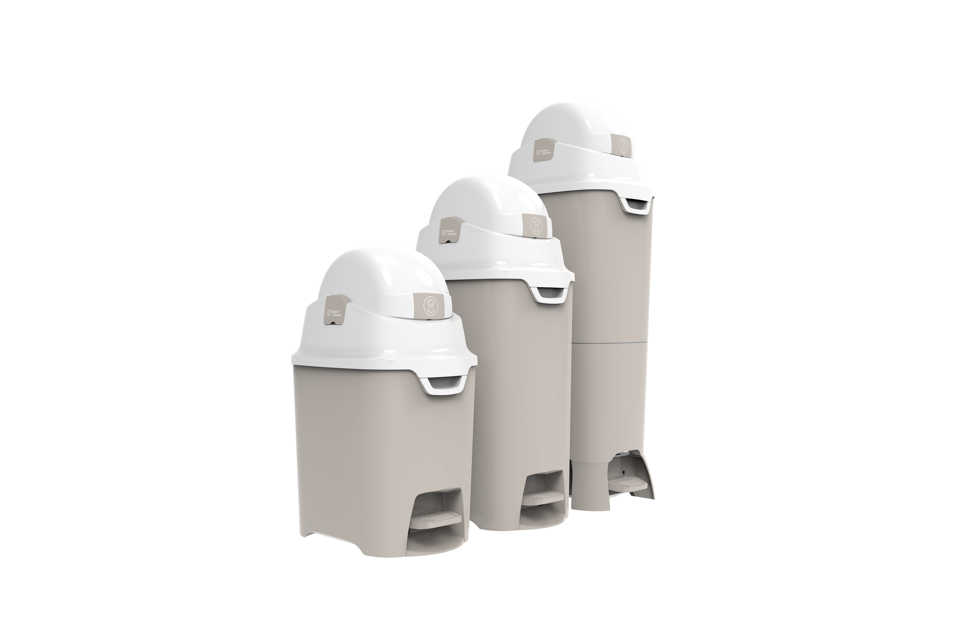 DiaperChamp ONE Handsfree Standard (Mains libres) - Sable argileux