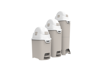 DiaperChamp ONE Handsfree Standard (Mains libres) - Sable argileux