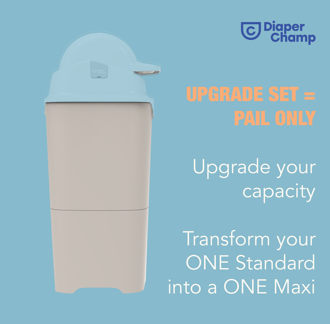 DiaperChamp ONE Upgrade Set (PAIL ONLY) - Clay Sand