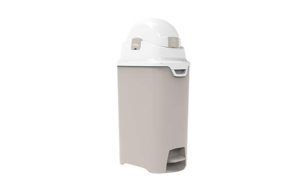 DiaperChamp ONE Handsfree Medium - Clay Sand  (incl. 10 ECO BAGS for free)