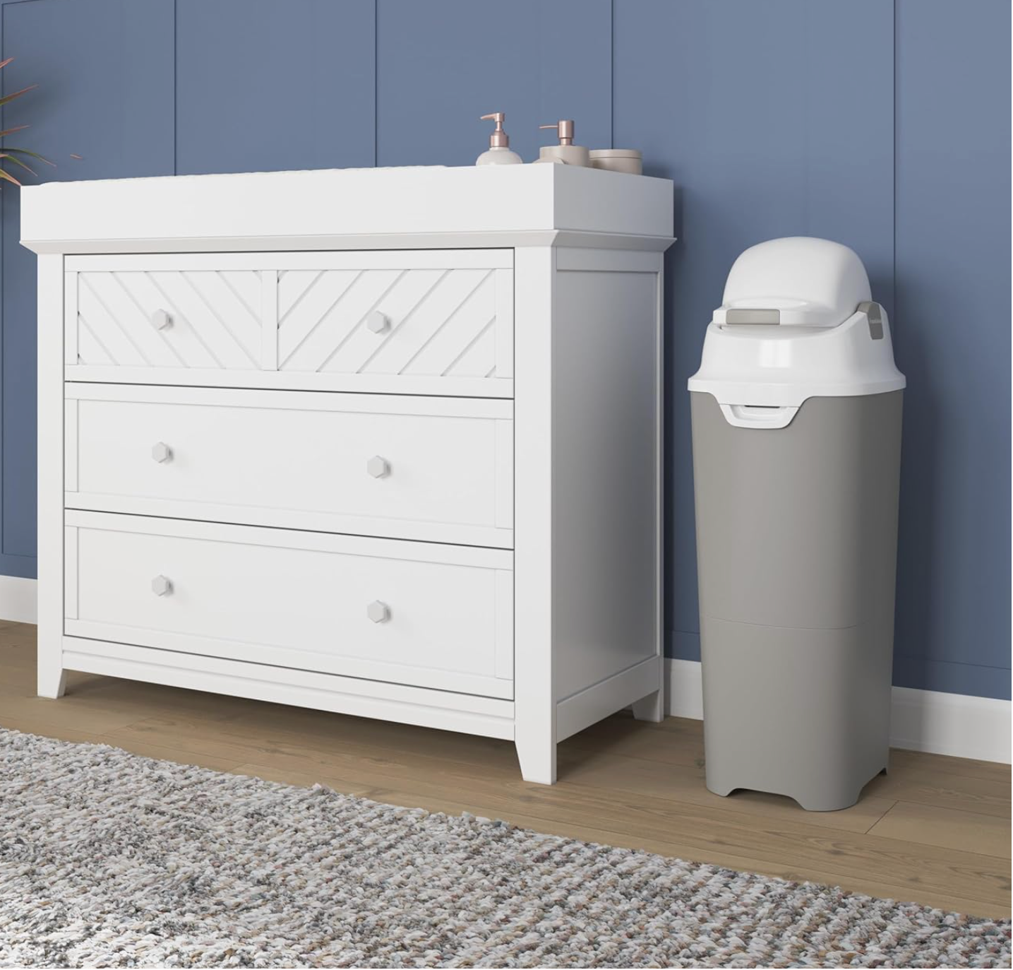 DiaperChamp ONE Upgrade Set (PAIL ONLY) - Silver