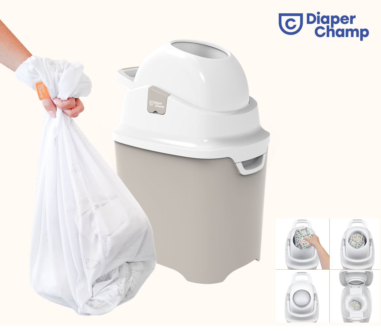 DiaperChamp One - Clay Sand