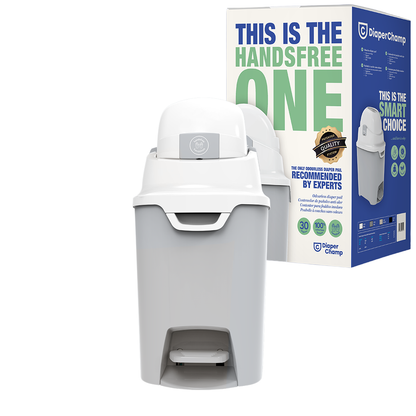 DiaperChamp ONE Handsfree Standard - Silver