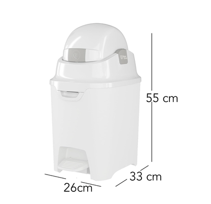 DiaperChamp ONE Handsfree Standard - White