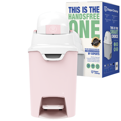 DiaperChamp ONE Handsfree Standard - Old Pink