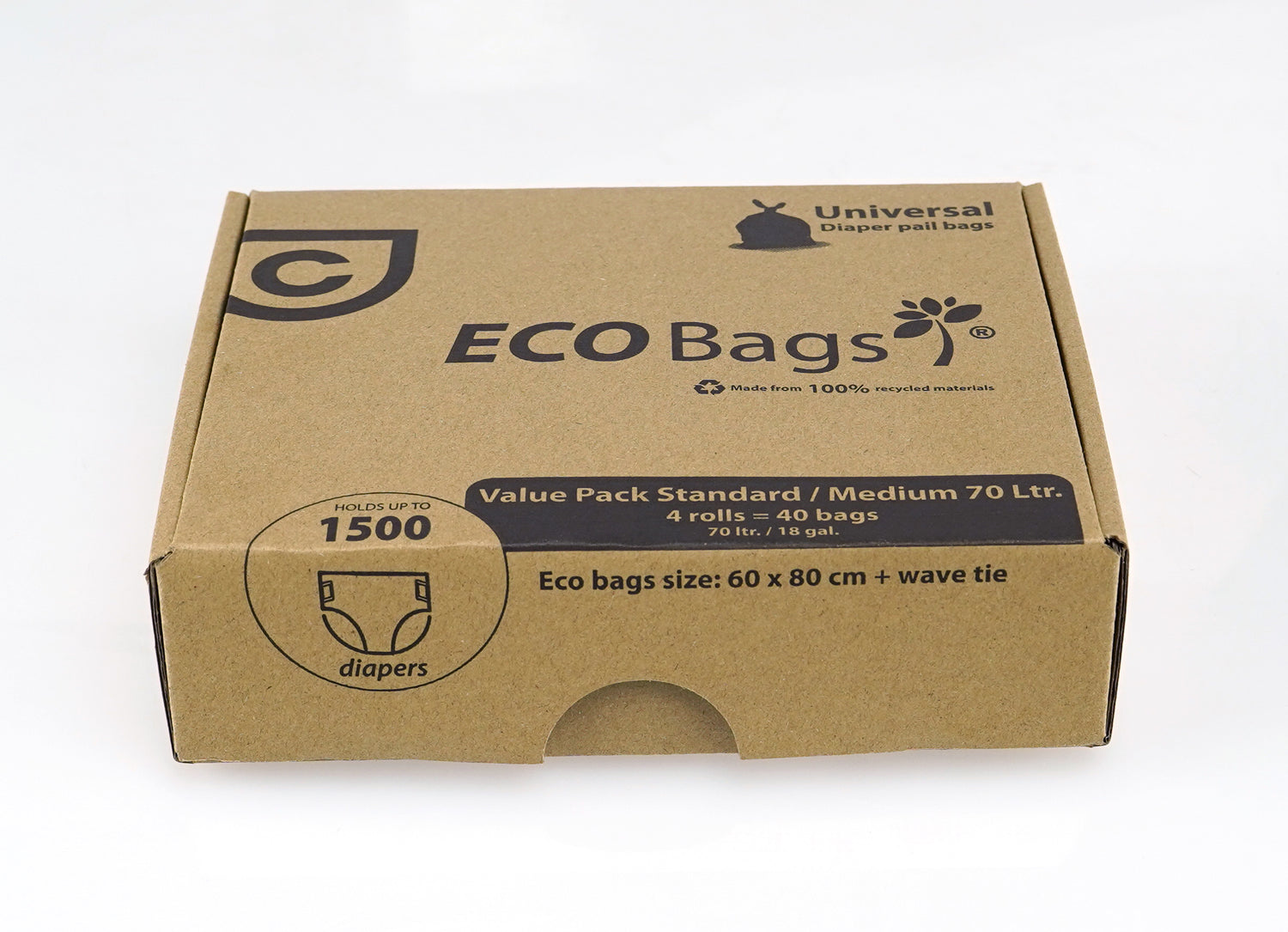 ECO Bags Multipack - 4x 70L