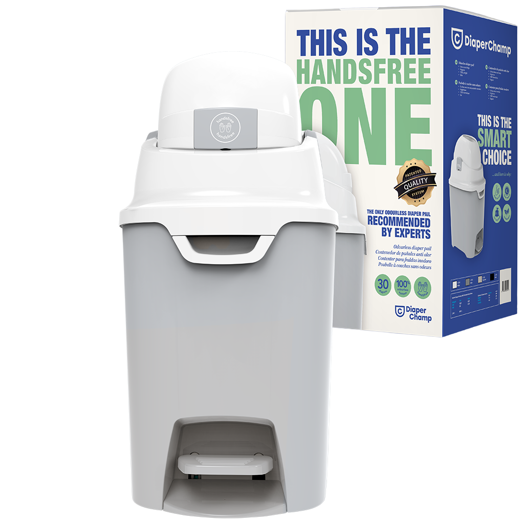 DiaperChamp ONE Handsfree - Silver