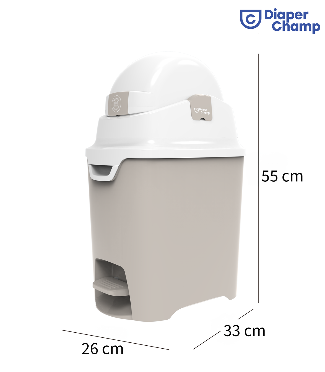 DiaperChamp ONE Handsfree - Clay Sand