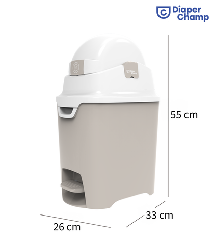 DiaperChamp ONE Handsfree - Clay Sand